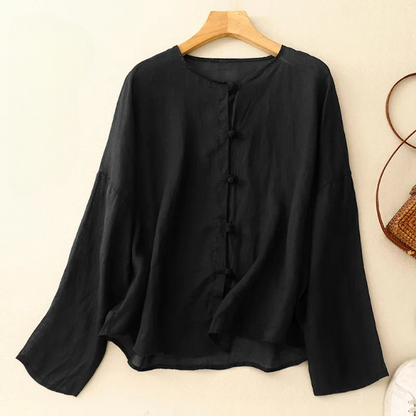 Women's Linen Blouse Natural