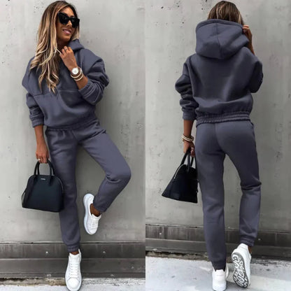 Women's Fleece Tracksuit Thermal Winter