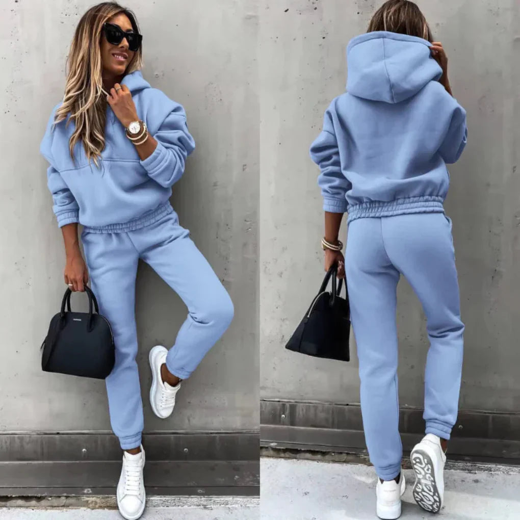 Women's Fleece Tracksuit Thermal Winter