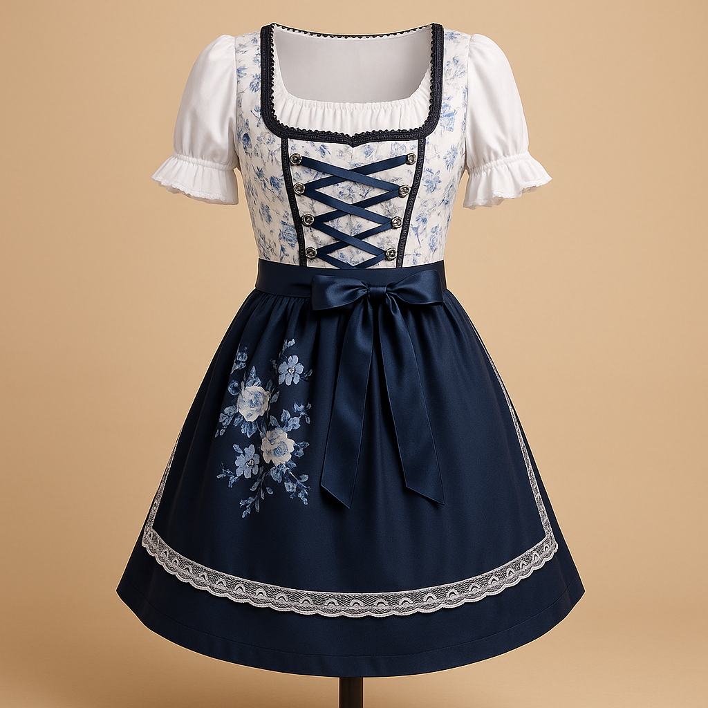 Women's Oktoberfest Lace Dress - 
Fashinoza