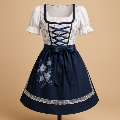 Women's Oktoberfest Lace Dress - 
Fashinoza