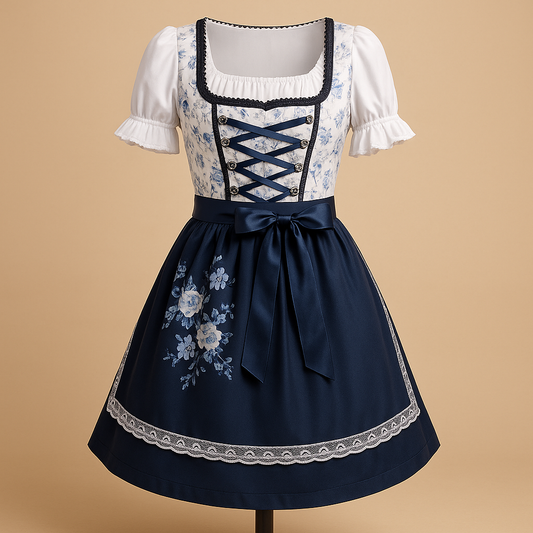 Women's Oktoberfest Lace Dress - 
Fashinoza