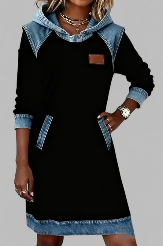Women's Denim Dress - Fashinoza