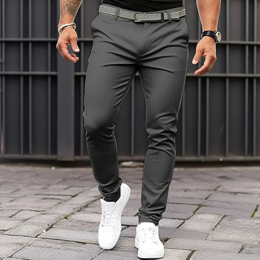 Men's Smart Trousers Formal Cut - Fashinoza