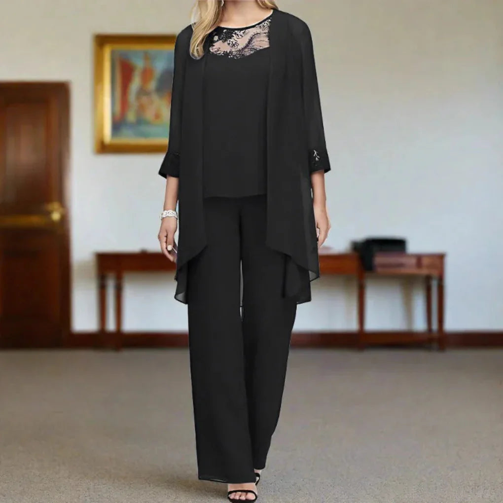 Women's 2 Piece Modern Outfit Set - Fashinoza