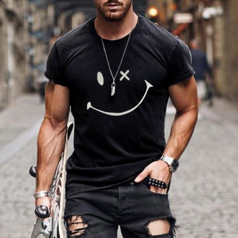 Image of Tyler | Men's Graphic Crew Neck T-Shirt