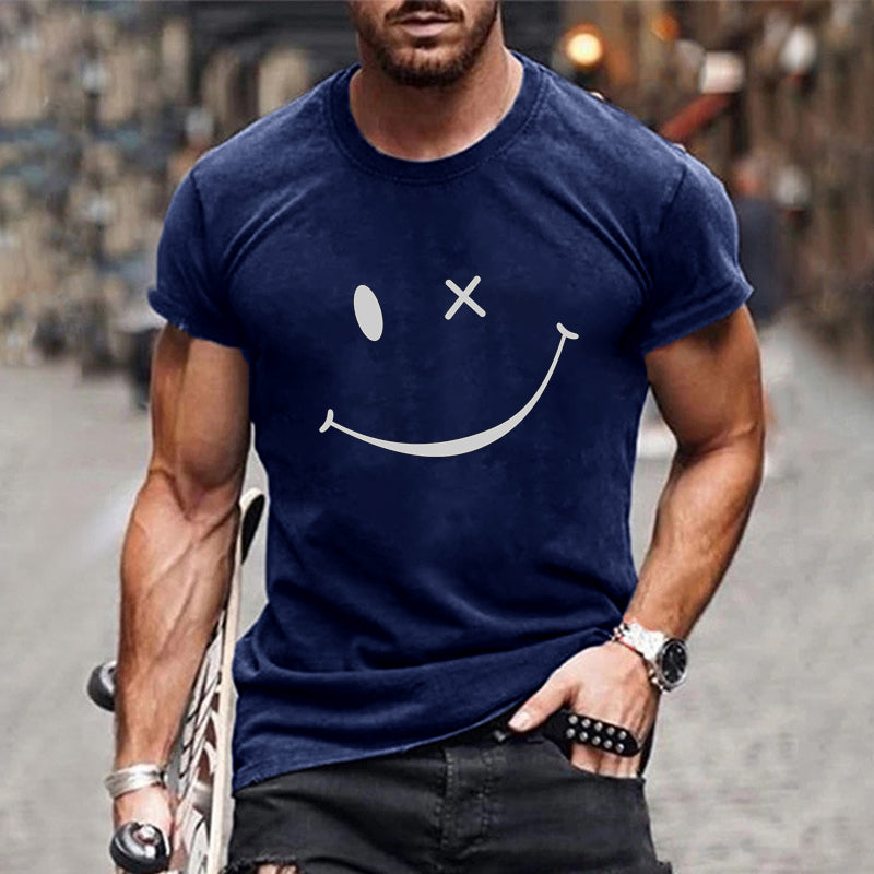 Image of Tyler | Men's Graphic Crew Neck T-Shirt