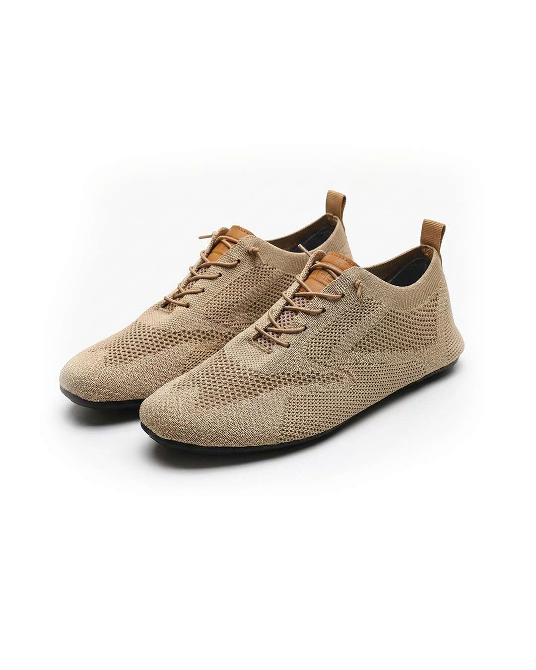 Men's Slip On Shoes Knit Low Lace Detail - Fashinoza
