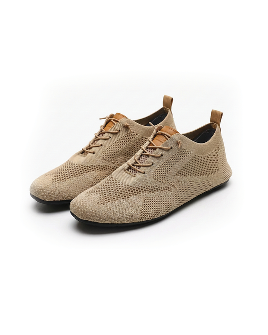 Men's Slip On Shoes Knit Low Lace Detail - Fashinoza
