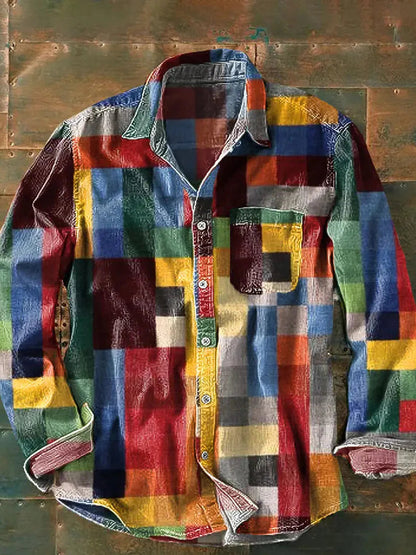 Nicholas | Men’s Spring Plaid Button Shirt