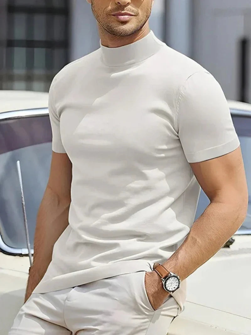 Men's Summer T-Shirt Cotton Casual - Fashinoza