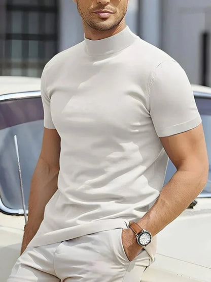 Men's Summer T-Shirt Cotton Casual - Fashinoza