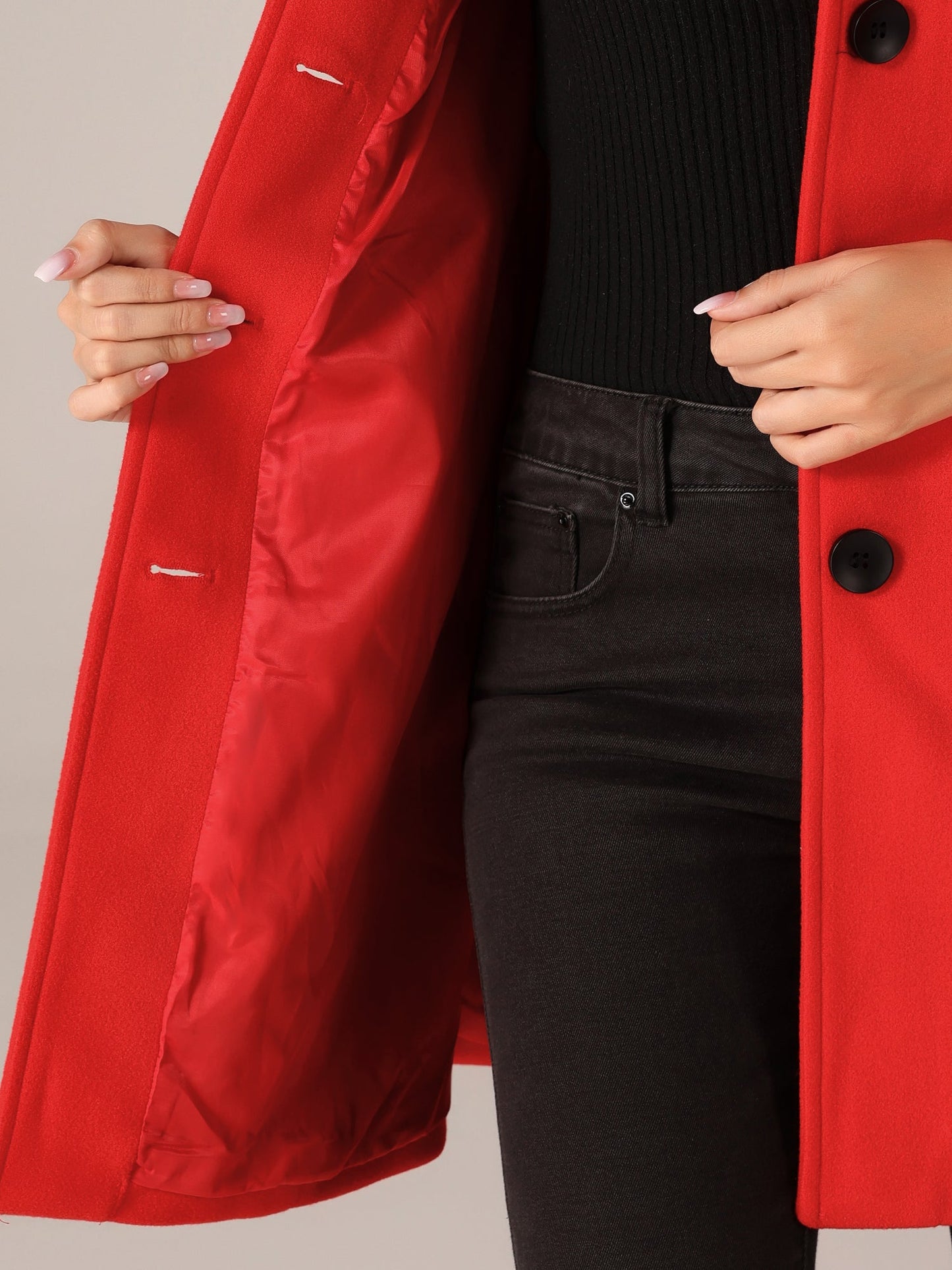 Juliana | Winter Trench Coat Modern Elegance