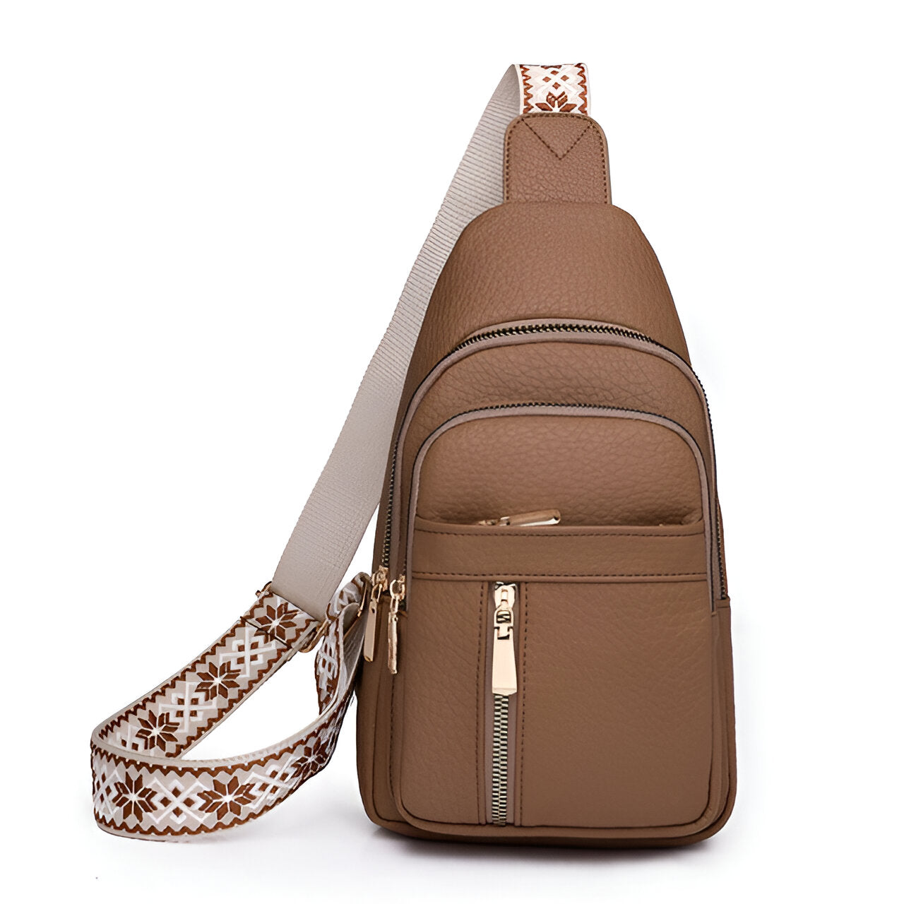 Women's Anti-Theft Crossbody Bag Secure Nylon Black