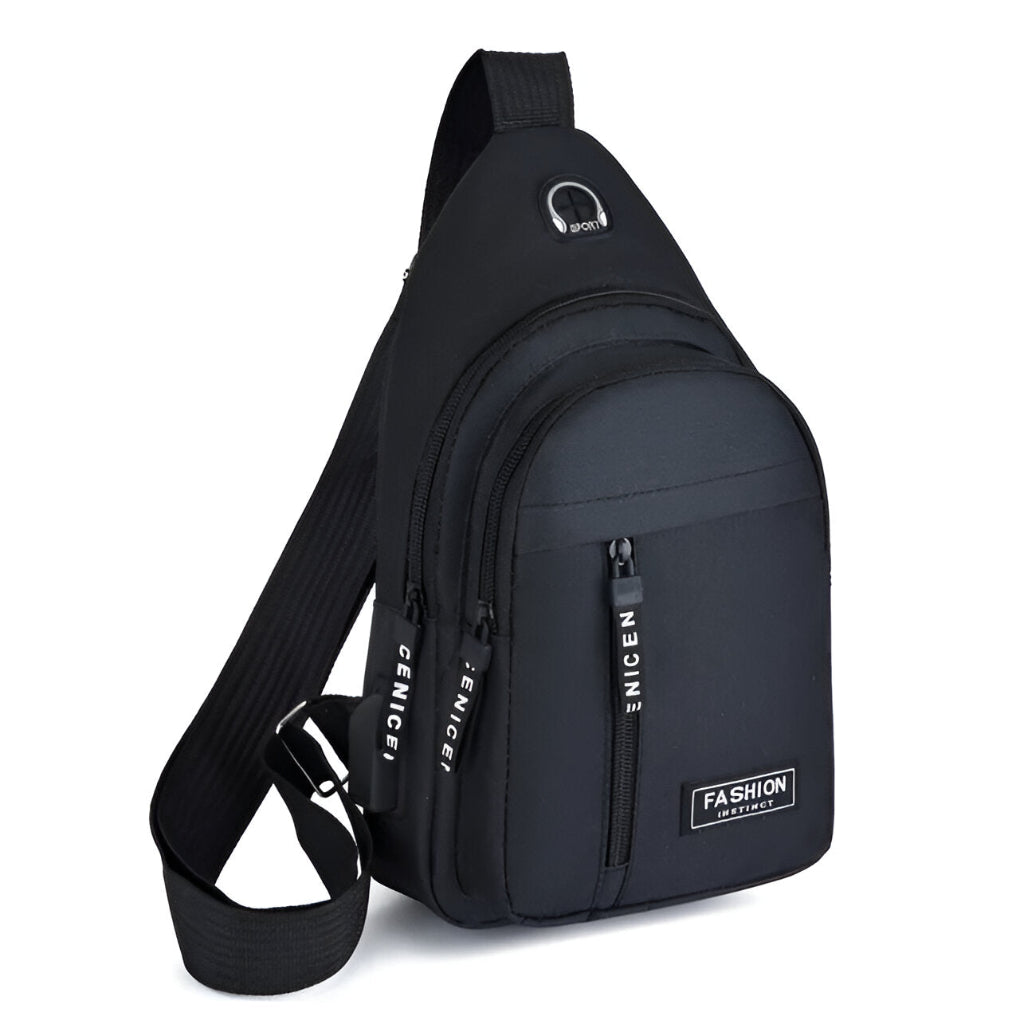 Travel Sling Bag Waterproof Nylon - Fashinoza