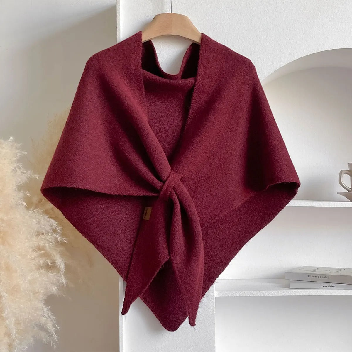Women's Wrap Scarf Pull-Through Silk