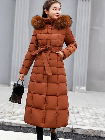 Ella | Women Winter Belted Puffer Coat