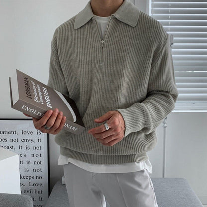 Paul | Men’s Spring Half Zip Sweater