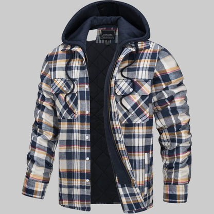 Men's Autumn Jacket Elegant Outerwear - Fashinoza