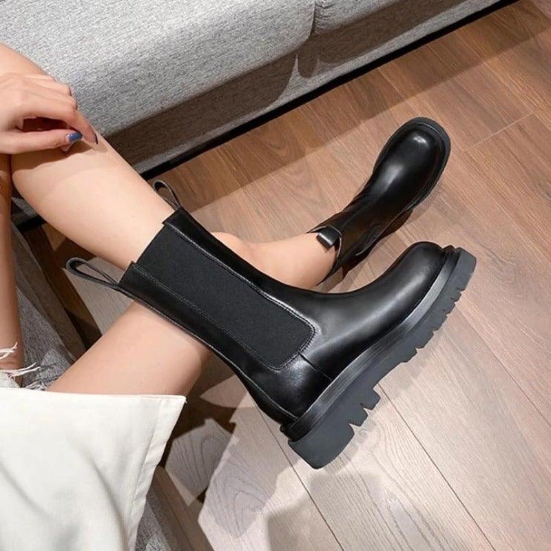 Women's Ankle Boots Pull On Style