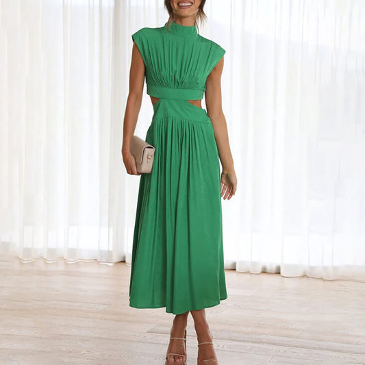 Women's Summer Sleeveless Dress - Fashinoza