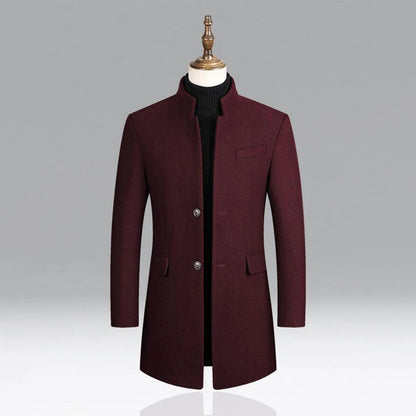 Men's Wool Classic Coat Formal - Fashinoza
