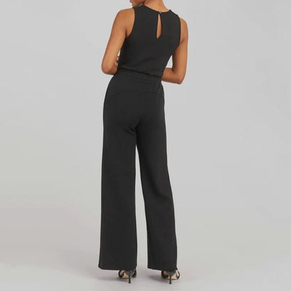 Women's Sleeveless Wide Leg Jumpsuit