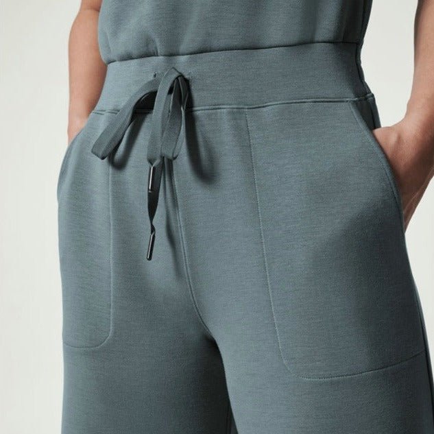 Women's Sleeveless Wide Leg Jumpsuit
