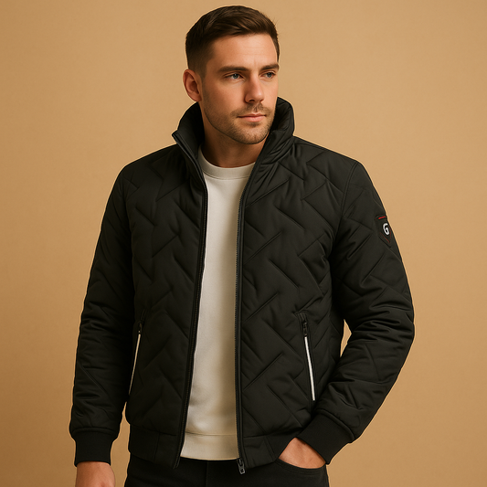 Men's Puffer Jacket Everyday Wear - 
Fashinoza