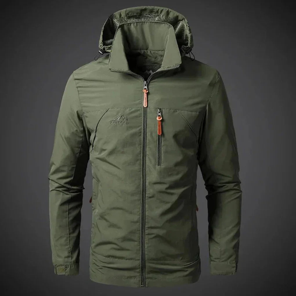 Men's Waterproof Windbreaker Jacket - Fashinoza