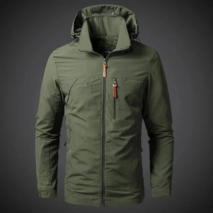 Men's Waterproof Windbreaker Jacket - Fashinoza