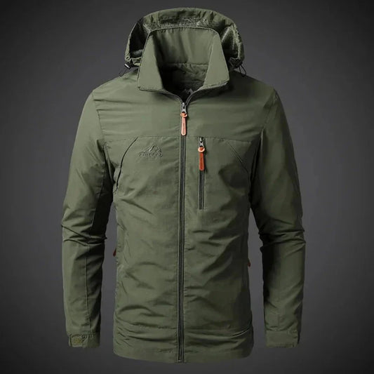 Men's Waterproof Windbreaker Jacket - Fashinoza