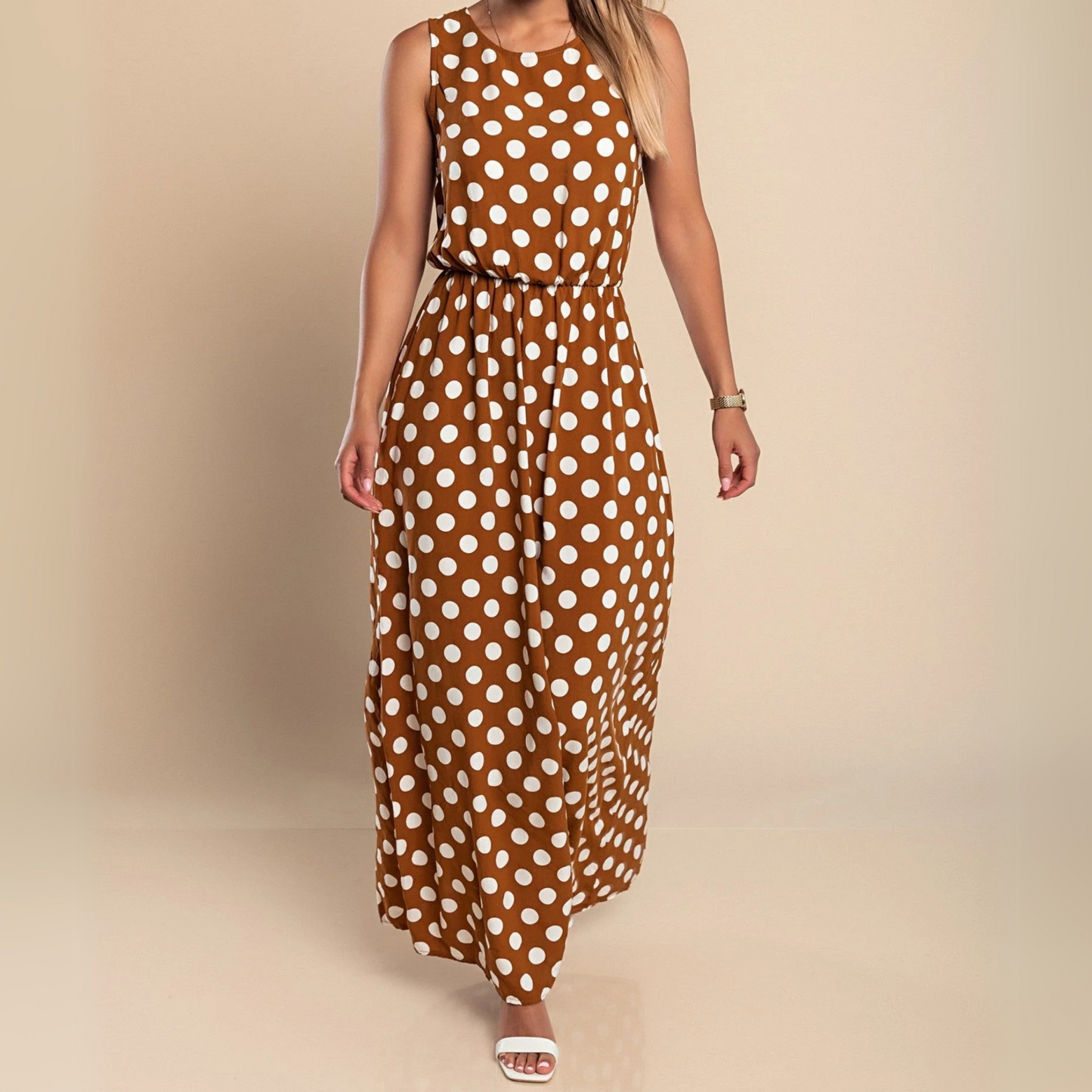 Women's Sleeveless Maxi Dress