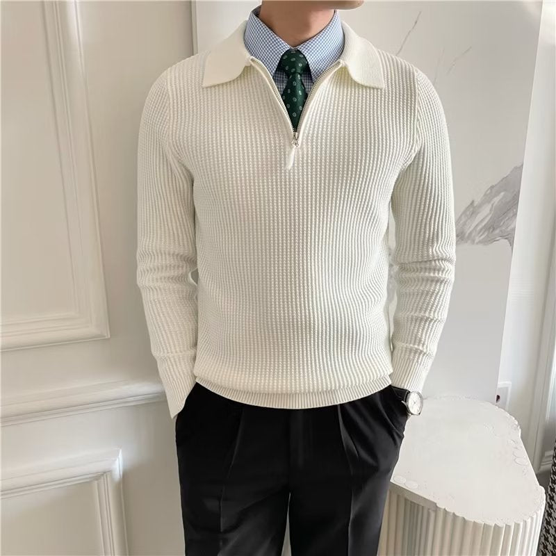 Image of Wes | Men's Zip Sweater