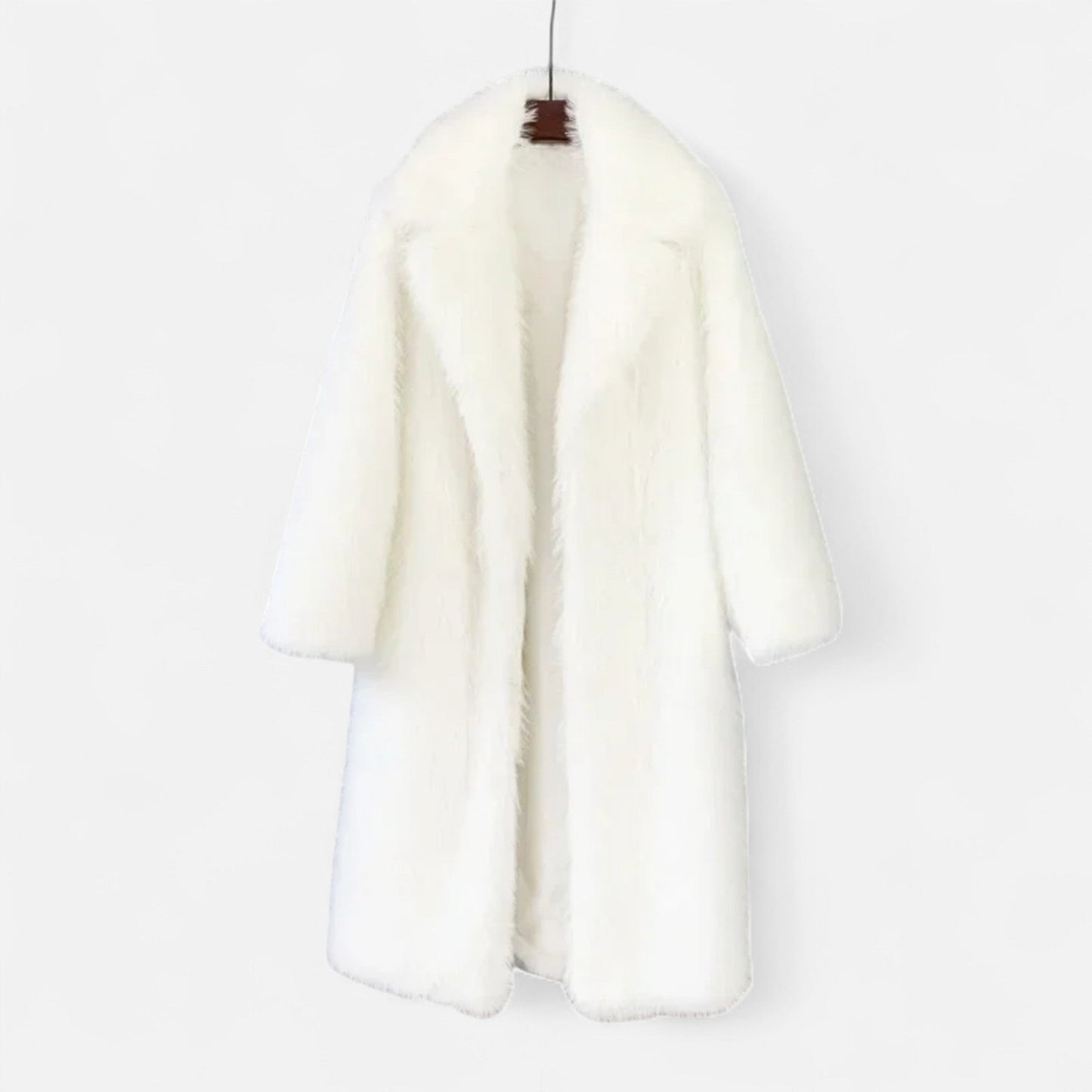 Caroline| Women's Cozy Long Fur Coat for Winter