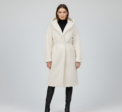 Women's Long Plush Teddy Coat Winter Outerwear