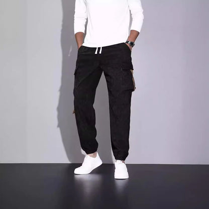 Men's Relaxed Fit Cargo Jogger Pants - Fashinoza