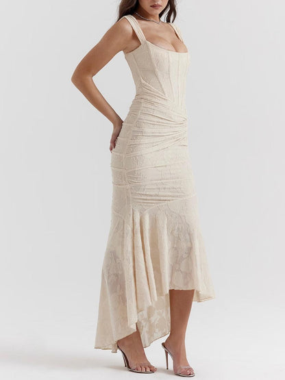 Image of Willow | Women's Strappy Bodycon Midi Dress