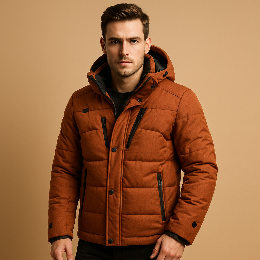 Men's Winter Parka Jacket - 
Fashinoza