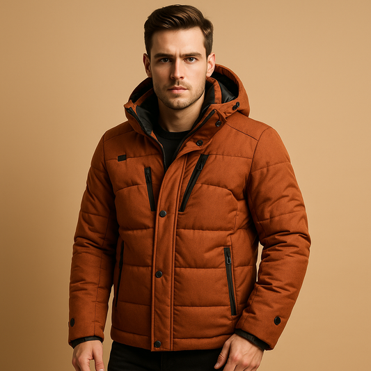 Men's Winter Parka Jacket - 
Fashinoza