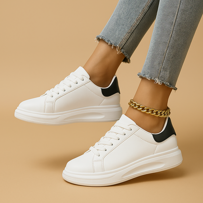 Women’s Minimal Clean White Sneakers