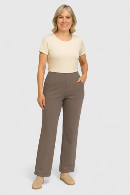 Hazel | Womens High Waist Wide Leg Pants