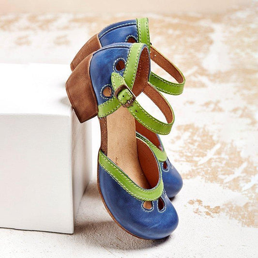 Women's Orthopedic Sandals Low Heel - Fashinoza