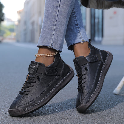 Image of Women's Lace-Up Ankle Sneakers