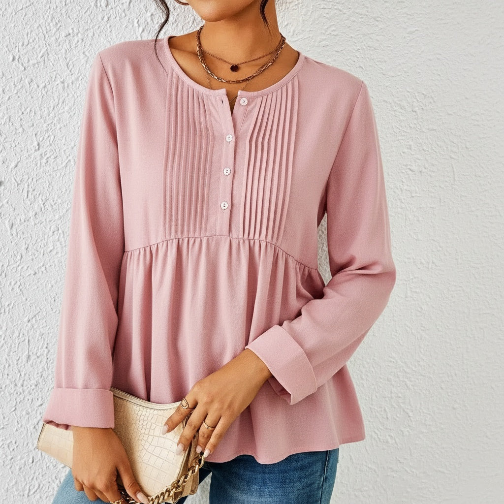 Women's Tummy Control Blouse - Fashinoza