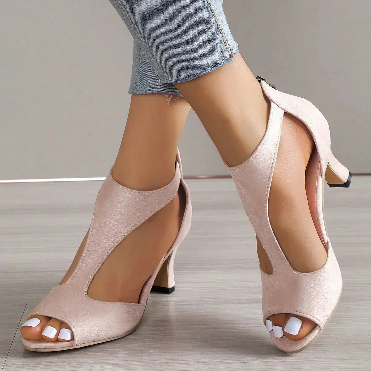 Women's High Heel Orthopedic Shoes - Fashinoza