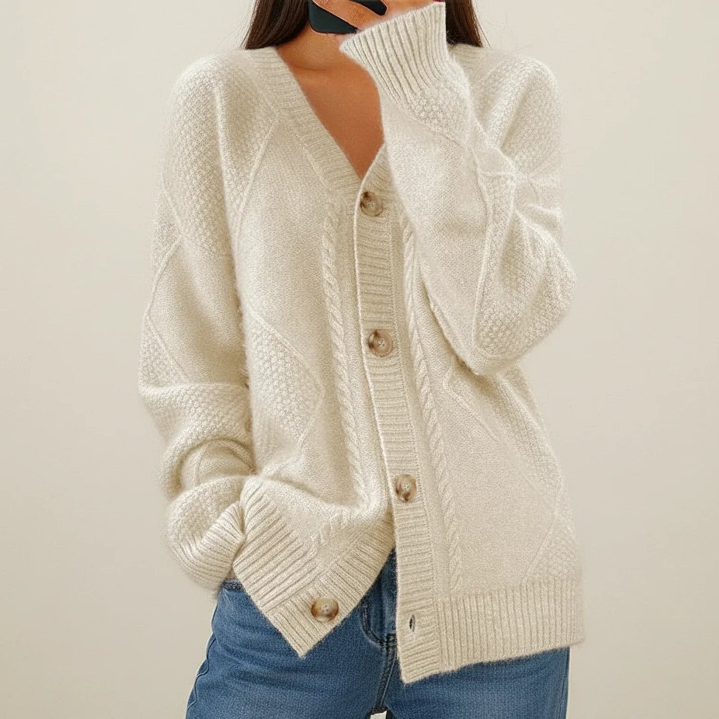 Elizabeth | Women Spring Button Front Cardigan