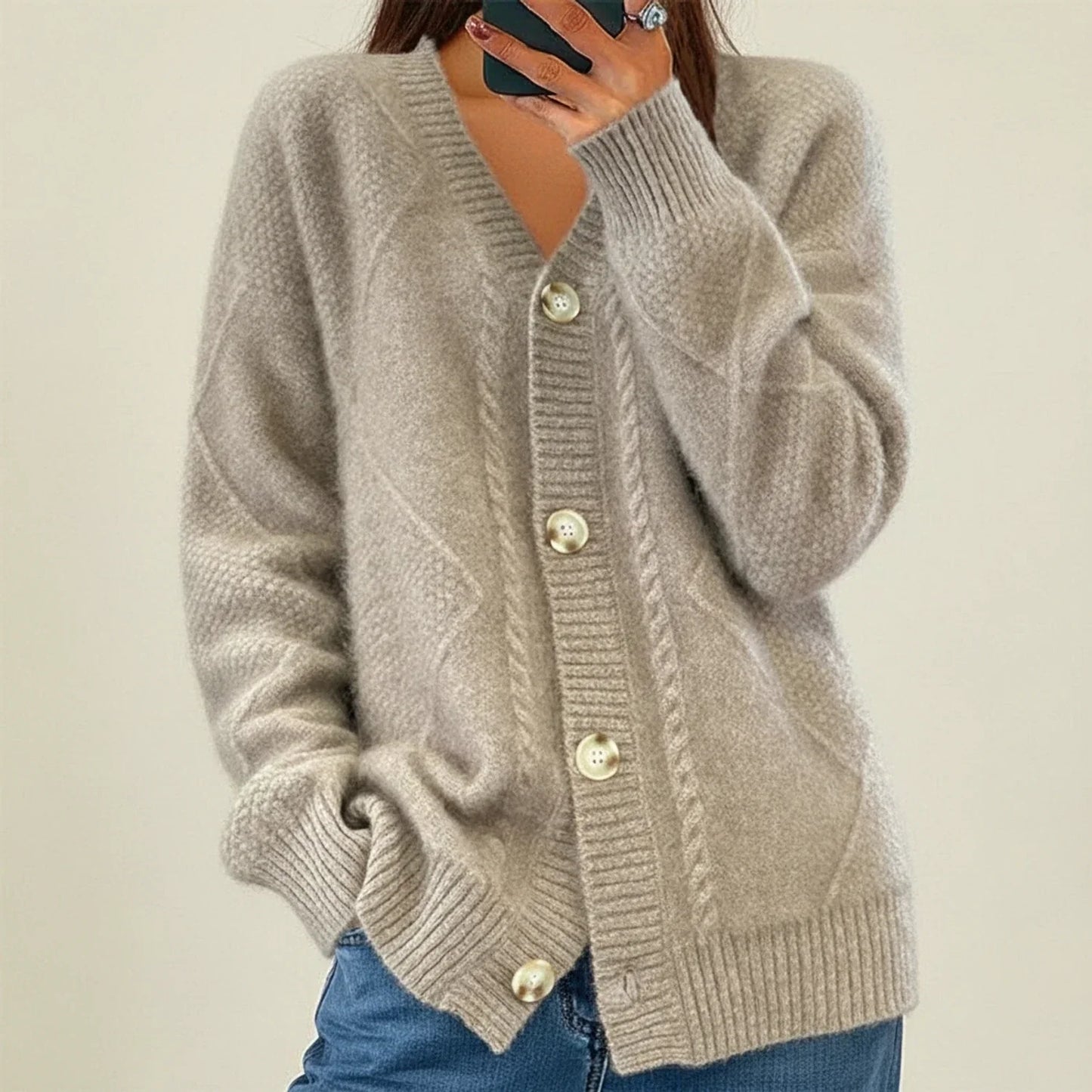 Elizabeth | Women Spring Button Front Cardigan