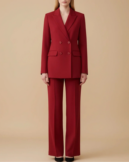 Alice | Women's Formal Double-Breasted Pant Suit