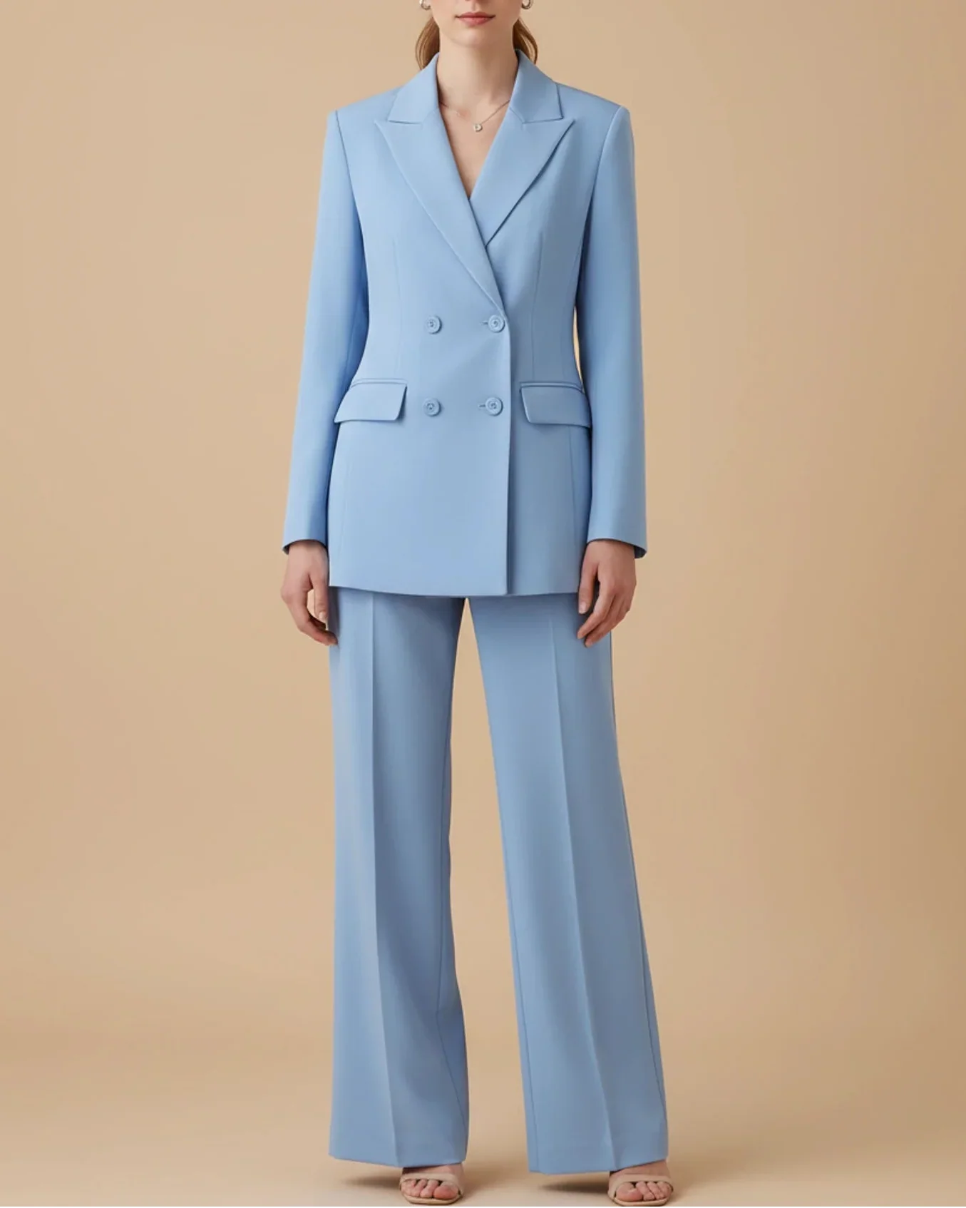 Alice | Women's Formal Double-Breasted Pant Suit
